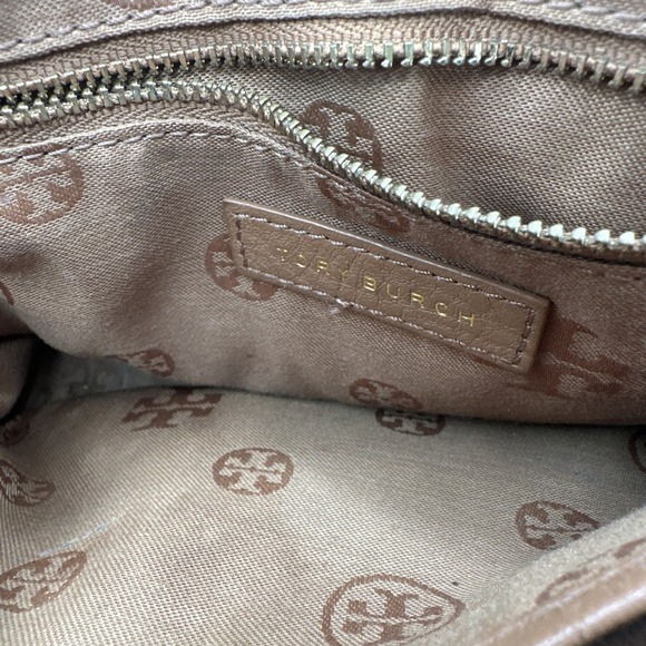 Tory Burch Marion Women's Leather Crossbody Bag Cognac Brown‎ - Picture 13 of 15